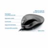 HandShoe Mouse M2WB- עכבר ארגונומי ימין חוטי טופ קומרס HandShoe Mouse M2WB- עכבר ארגונומי ימין חוטי טופ קומרס