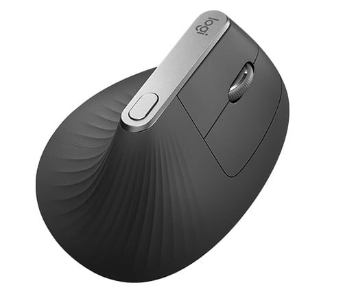 Logitech MX Vertical Ergonomic Bluetooth 2 עכבר ארגונומי אנכי לוגיטק טופ קומרס ציוד ארגונומי