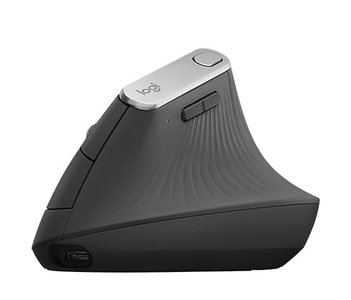 Logitech MX Vertical Ergonomic Bluetooth 3 עכבר ארגונומי אנכי לוגיטק טופ קומרס ציוד ארגונומי