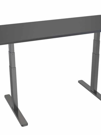 שולחן ישיבה עמידה חשמלי מתכוונן ארגונומי Stand-35 – תוצרת CASIII – שחור