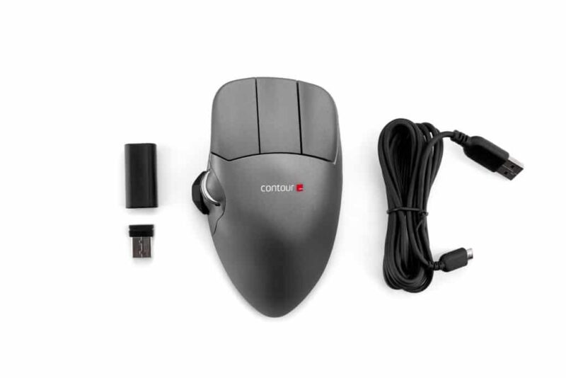 עכבר ארגונומי אלחוטי contour mouse wireless (5)